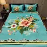 Panel Cotton Bed Sheet 7x8 Ft with 2 Pillow Covers | SmartDokan - Image 4