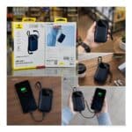 # Baseus QPow 3 20000mAh 45W Fast Charging Power Bank – Built-in Type-C & Lightning Cable - Image 2