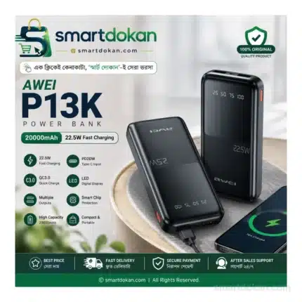 Awei P10K 10000mAh 22.5W Fast Charging Power Bank